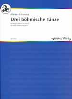 ムラマツフルート｜DREI BOHMISCHE TANZE, SCORE & PARTS: 楽譜