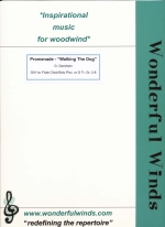 PROMENADE hWALKING THE DOGh, SCORE & PARTS (ARR.ORRISS)