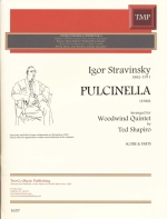 PULCINELLA (ARR.SHAPIRO), SCORE & PARTS