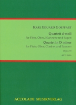 QUARTETT D-MOLL, OP.93, SCORE & PARTS