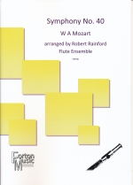 SYMPHONY NO.40 KV550, SCORE & PARTS (ARR.RAINFORD)