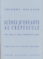 SCENES DfENFANTS AU CREPUSCULE, SCORE & PARTS