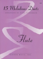 15 MELODIOUS DUETS, SCORE (ARR.STROMMEN)