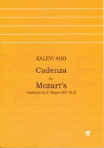 CADENZA FOR ANDANTE C-DUR KV315