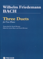 THREE DUETS (ARR.BERMAN) (F.60-62 ORIGINAL VIOLA DUETS) (2 SCORES)