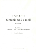 SINFONIA NO.2 C-MOLL BWV788 (ARR:KEN OKAMOTO)