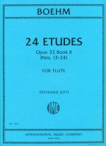ムラマツフルート｜24 ETUDES OP.37, BOOK II (NO.13-24) (ED.JUTT): 楽譜