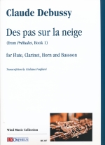 DES PAS SUR LA NEIGE (FROM PRELUDES BOOK 1) (ARR.FORGHIERI) SCORE & PARTS