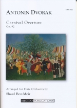 ムラマツフルート｜CARNIVAL OVERTURE OP.92 (ARR.BEN-MEIR), SCORE