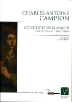 CONCERTO G-DUR, SCORE & PARTS (ED.BACCI)