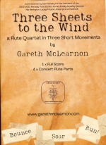THREE SHEETS TO THE WIND, SCORE & PARTS
