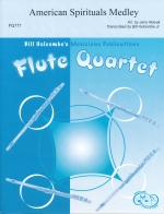 AMERICAN SPIRITUALS MEDLEY (ARR.NOWAK), SCORE & PARTS