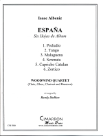 ESPANA : SIX HOJAS DE ALBUM (ARR.STULKEN), SCORE & PARTS