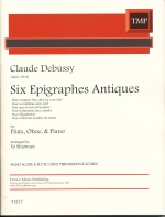 SIX EPIGRAPHES ANTIQUES (ARR.SHIONOYA), SCORE & PARTS
