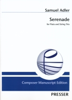 SERENADE, SCORE & PARTS