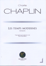 LES TEMPS MODERNES, EXTRAITS (ARR.REMONDIERE), SCORE & PARTS