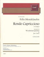 RONDO CAPRICCIOSO E-DUR OP.14 (ARR.TAYLOR), SCORE & PARTS