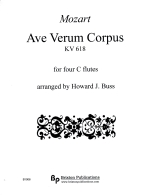 AVE VERUM CORPUS KV618 (ARR.BUSS) SCORE & PARTS