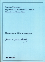 QUARTETTO N.12 A-DUR, SCORE & PARTS