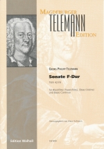 SONATE F-DUR TWV42:F9, SCORE & PARTS