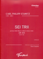 SEI TRII OP.16 VOL.2 (NO.IV-VI), SCORE & PARTS