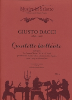 QUINTETTO BRILLANTE DALL�fOPERA �hLA FORZA DEL DESTINO�h DEL VERDI, SCORE & PARTS