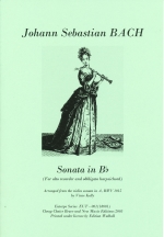 SONATA B-DUR BWV1015 (ARR.KELLY)