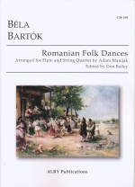 ROMANIAN FOLK DANCES (ARR.MANIJAK), SCORE & PARTS