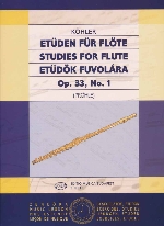 ETUDEN FUR FLOTE,OP.33,BAND 1
