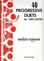 40 PROGRESSIVE DUETS, OP.55/2:15 INTERMEDIATE