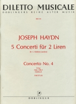 ムラマツフルート｜5 CONCERTI, HOB.7H: CONCERTO NR.4 F-DUR, SCORE: 楽譜