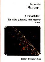 ムラマツフルート｜ALBUMBLATT: 楽譜