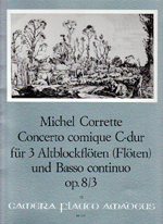 CONCERTO COMIQUE C-DUR,OP.8/3