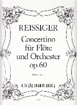 ムラマツフルート｜CONCERTINO D-DUR,OP.60: 楽譜