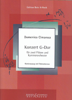 ムラマツフルート｜KONZERT G-DUR (ED.WOLLHEIM) CADENZ: 1st SPETH
