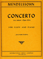 CONCERTO E-MOLL,OP.64BIS (ED.RAMPAL)
