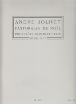 ムラマツフルート｜PASTORALES DE NOEL: 楽譜