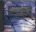 KLETZKI: SYMPHONY NO.3;FLUTE CONCERTINO