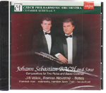J.S.BACH & SONS : COMPOSITIONS FOR TWO FLUTES AND B.C.