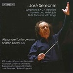 JOSE SEREBRIER : FLUTE CONCERTO WITH TANGO (SACD)