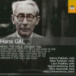 HANS GAL MUSIC FOR VIOLA, VOLUME TWO