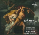 TELEMANN�FINO CANTATA AND DOUBLE CONCERTOS (JAPANESE COMMENTARY) (Period Instr.)