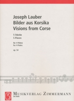 VISIONS DE CORSE,OP.54, PARTS ONLY