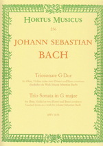 TRIOSONATE G-DUR,BWV1038 G14275