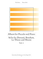 ALBUM FOR PICCOLO & PIANO,VOL.1@(ED.WYE) G15609