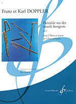 FANTAISIE SUR DES MOTIFS HONGROIS,OP.35 (ED.HERICHE) G1683