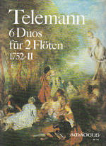 6 DUOS (1752),VOL.2 TWV40:124-129 G19110