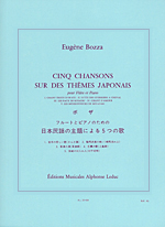 5 CHANSONS SUR DES fPOPULAIRES JAPONAISf G2054