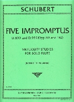 FIVE IMPROMPTUS, D.899/935 (ARR.:R.STALLMAN) G21270