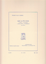 QUATUOR,SCORE & PARTS